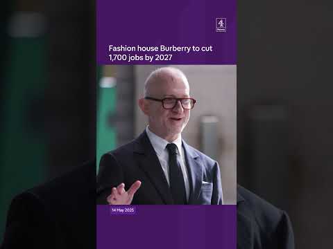 Fashion house Burberry to cut 1,700 jobs by 2027