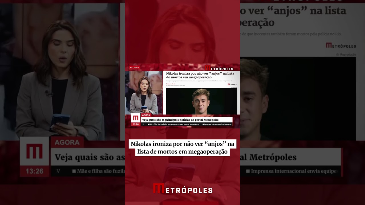 Nikolas ironiza por não ver “anjos” na lista de mortos em megaoperação