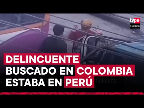 SMP: capturan a delincuente extranjero que estaba en la lista de más buscados de Colombia