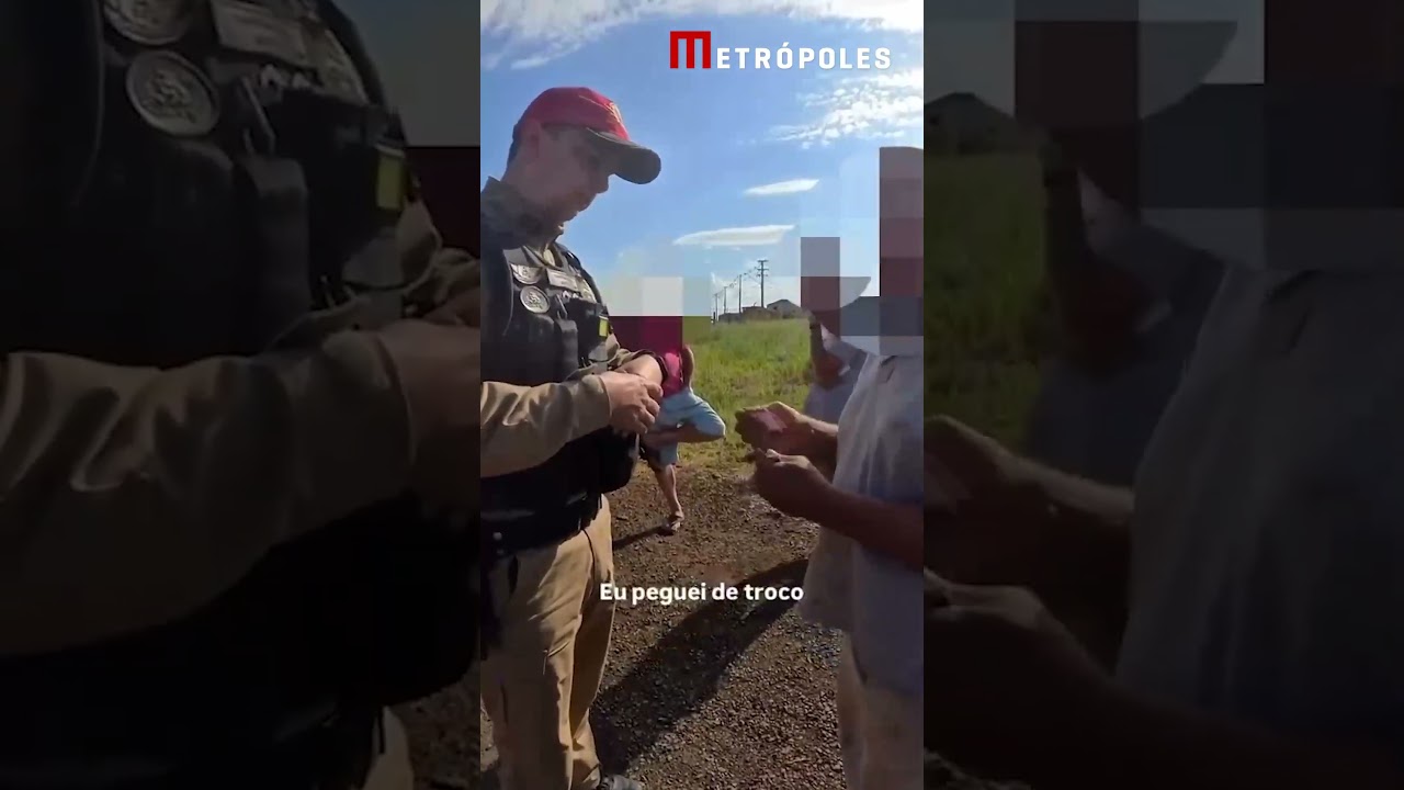 Caminhoneiro é preso após tentar subornar policial com R$ 70