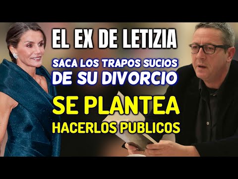 Alonso Guerrero EXMARIDO de LETIZIA saca a la luz SECRETOS de la SENTENCIA DE DIVORCIO con LETIZIA