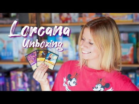 J'ouvre les boosters LORCANA en AVANT-PREMIERE et decks de démarrage (je tombe sur une légendaire!)