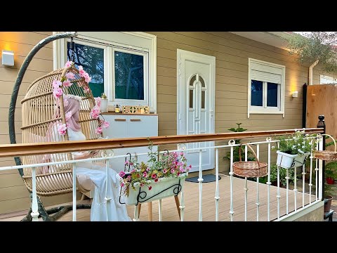 روتين تحفيزي لآخر أيام الحمل و تغييرات رائعة و منعشة بالحديقة و الصالون مع وصفات و الكثير