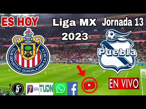 Chivas vs. Puebla en vivo, donde ver, a que hora juega Chivas vs. Puebla Liga MX 2023