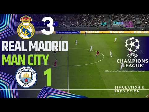 REAL MADRID vs. MANCHESTER CITY PARTIDO EN VIVO / CHAMPIONS LEAGUE  24/25