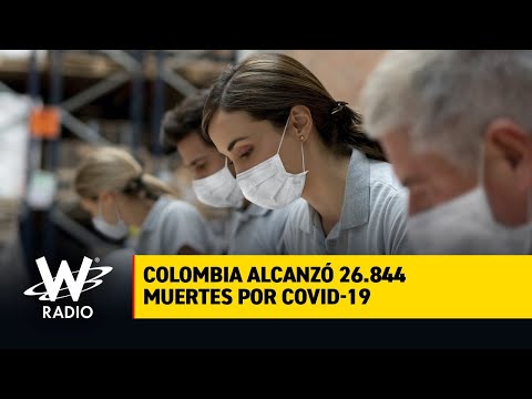 Colombia alcanzó los 862.158 casos de COVID-19