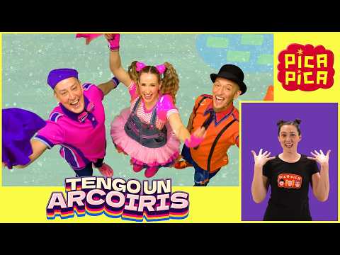 Pica-Pica: Lengua de signos - ✊ TENGO UN ARCOIRIS (Videoclip Oficial) #picapica