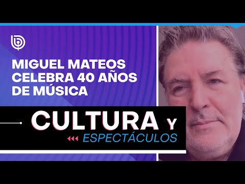 Miguel Mateos celebra 40 años de música: Sería muy gratificante para mi volver a Viña