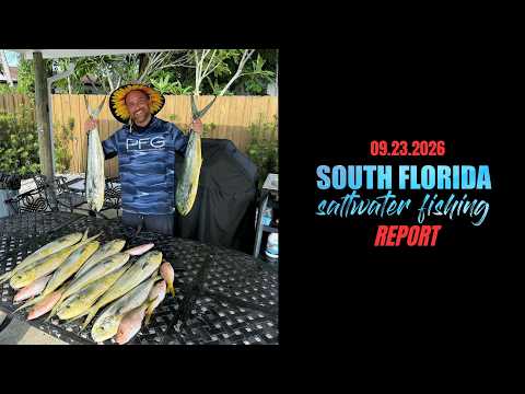 South Florida saltwater fishing report (09/23/2026) video thumbnail