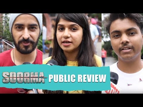 Soorma Movie 2018 | Public Reaction |  Diljit Dosanjh | Taapsee Pannu | Angad Bedi