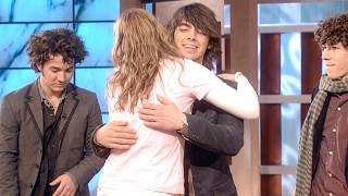 Thumbnail for the video "The Jonas Brothers First Interview on ‘Ellen’ in 2007" from TheEllenShow