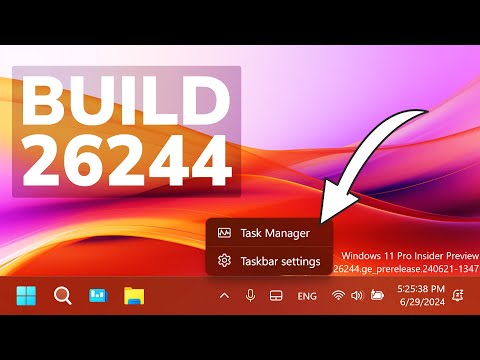 New Windows 11 Build 26244 – RIP Classic Taskbar, New Settings and Fixes (Canary)