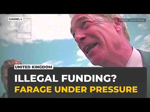 Nigel Farage rejects illegal funding claims as reform UK faces scrutiny