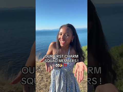 Meet the First Charm Squad Members 👀🎉‼️ #beautyshorts #makeup #freepreppyclip #beautyproducts