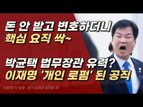 "줄줄이 꿰찬 9명의 변호인들, 명백한 <strong>매관매직</strong>, 이재명 개인 로펌이 된 공직사회 ㅣ서정욱TV