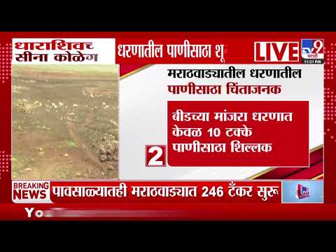 Maratwada <strong>Water</strong> <strong>News</strong> | मराठवाड्यातील धरणातील पाणीसाठा चिंताजनक