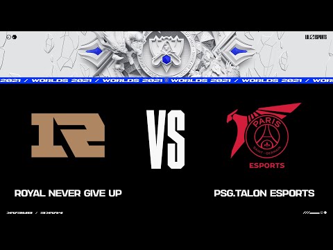 RNG vs PSG｜2021 World Championship Group Stage Day 1 Game 2