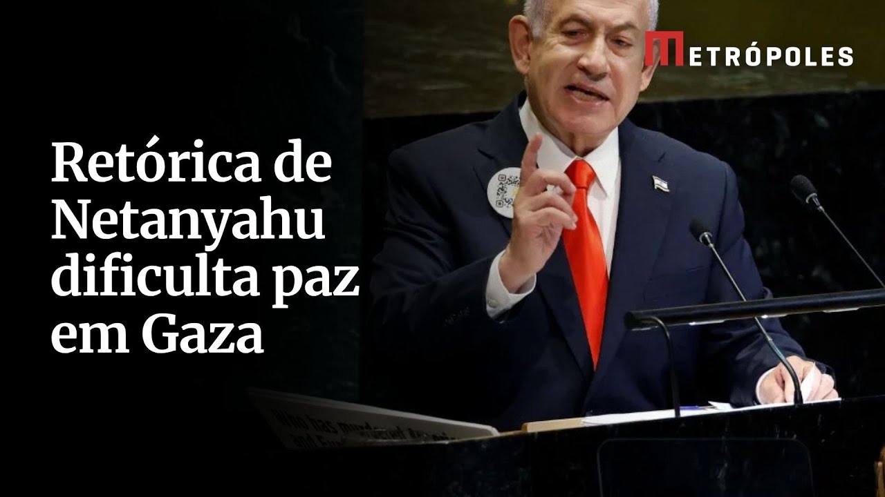 Retórica de Netanyahu coloca barreiras para um acordo em Gaza Entenda