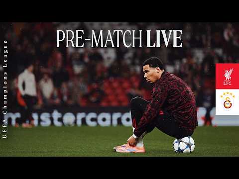 Champions League Live: Liverpool vs Galatasaray | Build-up from Anfield