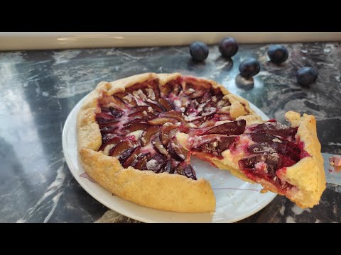 РЕЦЕПТ хрумка Галета зі сливами та сиром 😋. Смачно та просто у приготувані