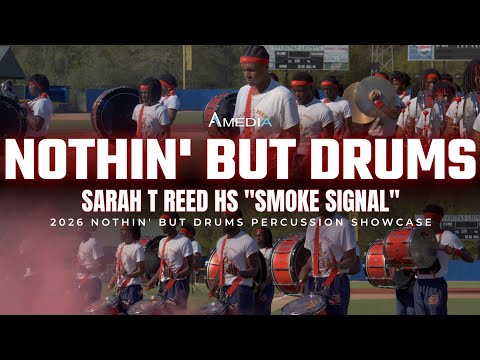 Sarah T Reed High School "Smoke Signal" Drumline | 2026 Nothin' But Drums Showcase | 4K 🔥🎥🎬‼️