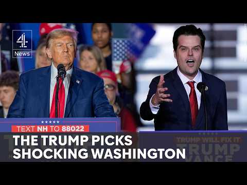 Trump stuns Washington with Justice and Intelligence appointments
