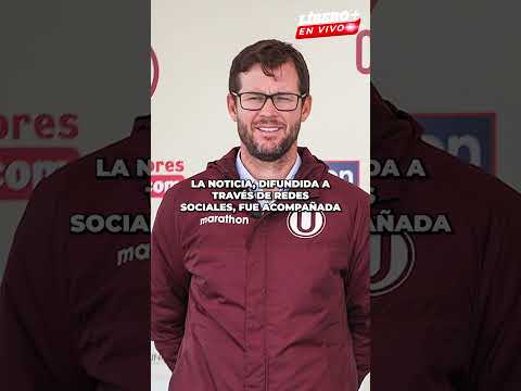 Barreto deja la 'U' tras una gran gestión, donde consiguió el bicampeonato y el Torneo de Reservas