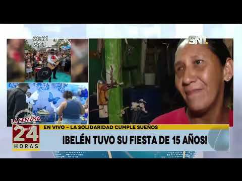 ¡Belén tuvo su fiesta de quince años!