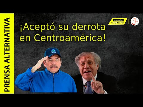 Almagro suplica a Ortega para retomar vínculo con Nicaragua, pero...