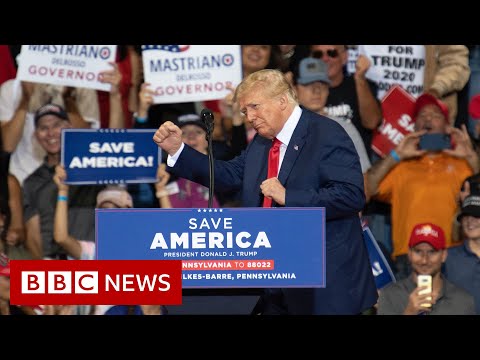 Donald Trump calls President Biden an ‘enemy of the state’ – BBC News