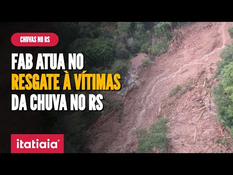 FORÇA AÉREA ATUA NO RESGATE E AUXÍLIO ÀS VÍTIMAS DAS CHUVAS NO RIO GRANDE DO SUL
