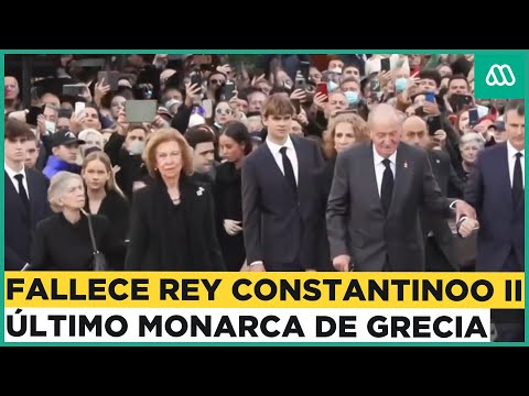 Fallece último rey de Grecia: Funeral de Constantino II reúne a monarquía española después de años