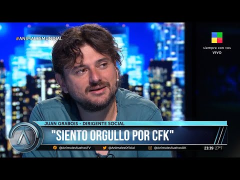 ? Juan Grabois en #AnimalesSueltos: Lo que hizo hoy CFK fue un acto de valentía