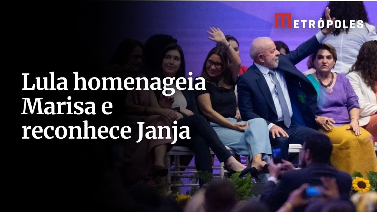 Lula relembra importância de Marisa na sua vida e agradece Janja