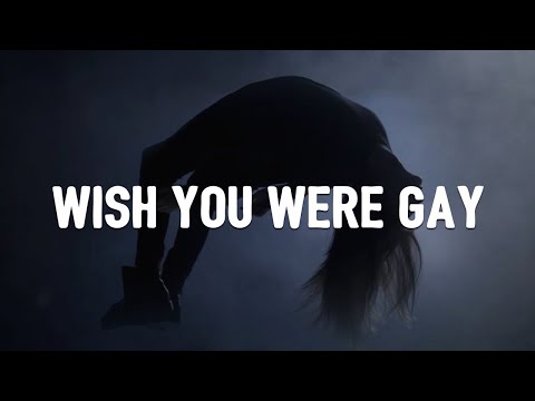 Billie Eilish - wish you were gay (Lyrics)