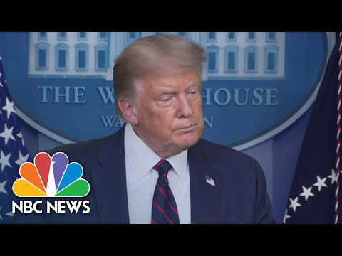 Trump: Generals Think Beirut Explosion ‘Was A Bomb Of Some Kind’ | NBC News NOW