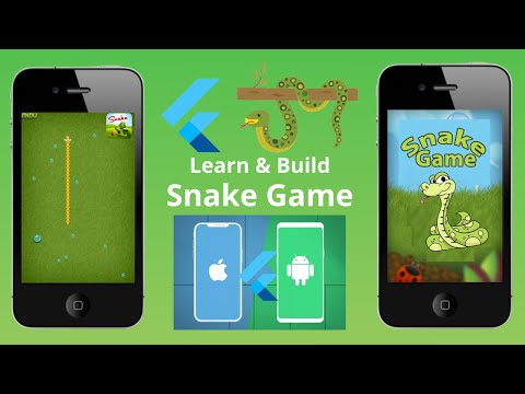 Snake Game Flutter iOS & Android Game Development Tutorial 2024 | Learn & Build Flutter Mobile Games