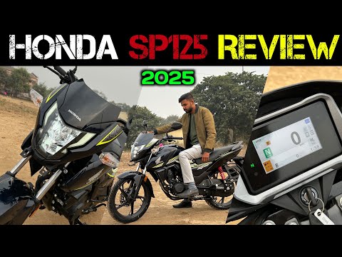 Honda SP125 New model 2025 with the TFT display // full review // AV Biker Banda