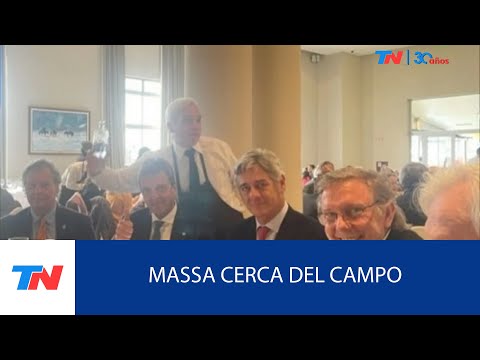 EXPO RURAL: Sergio Massa almorzó con los referentes del campo a 20 días de las PASO