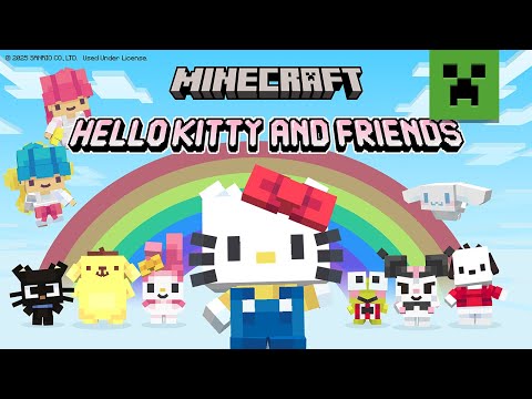 Minecraft x Hello Kitty® and Friends DLC