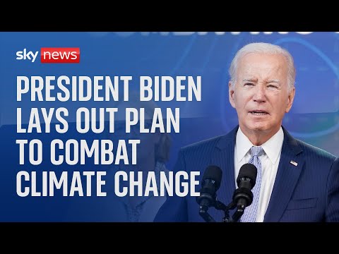 President Biden delivers speech on 'Historic Climate Action'