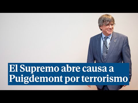 El Supremo abre causa a Puigdemont por terrorismo en Tsunami