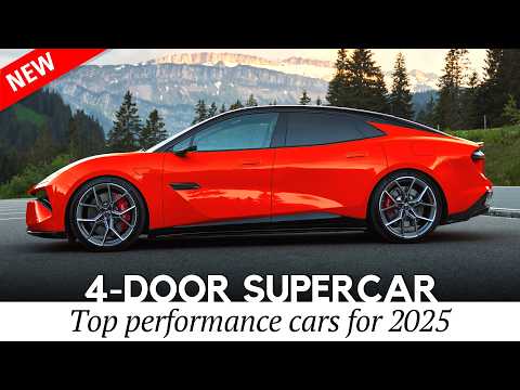 Newest Supercars with 4-Doors Practicality & Nearly Limitless Horsepower (Specs and Interiors)