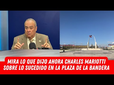 MIRA LO QUE DIJO AHORA CHARLES MARIOTTI SOBRE LO SUCEDIDO EN LA PLAZA DE LA BANDERA