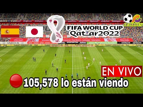 España vs. Japón en vivo, donde ver, a que hora juega España vs. Japón Mundial Qatar 2022