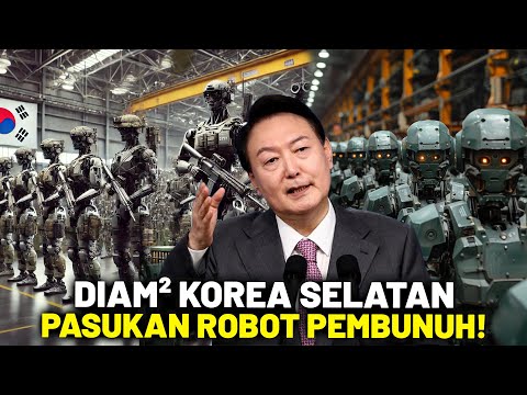 Kim Jong-Un MULAI PANIK!? Alutsista Robot Canggih Militer Korea Selatan Siap Lawan  Korea Utara