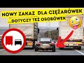 Od 1 lipca zakaz wyprzedzania SIĘ ciężarówek w Polsce