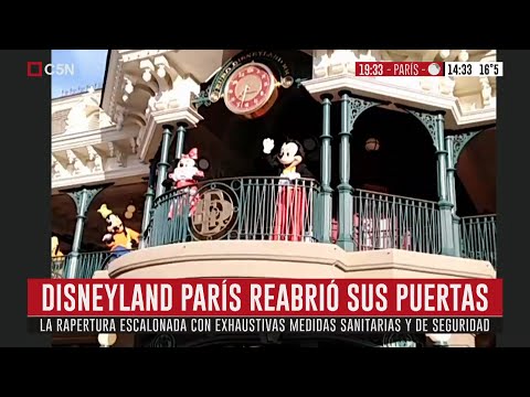Disney Paris reabrio sus puertas