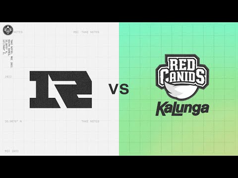 RNG vs RED｜2022 Mid-Season Invitational Group Stage Day 3 Game 4