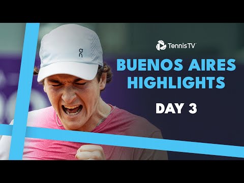 Zverev, Schwartzman, Fonseca Feature; Cerundolo Brothers Battle | Buenos Aires 2025 Day 3 Highlights